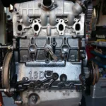 JX Motor Ein- AuslassSeite