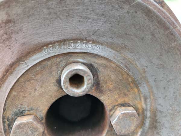 VW T3 Doppelriemenscheibe